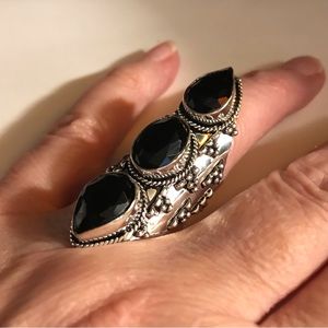 Stunning Solid 925 Sterling Silver Ring